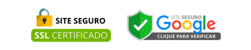 Site seguro com certificado SSL e verificação Google