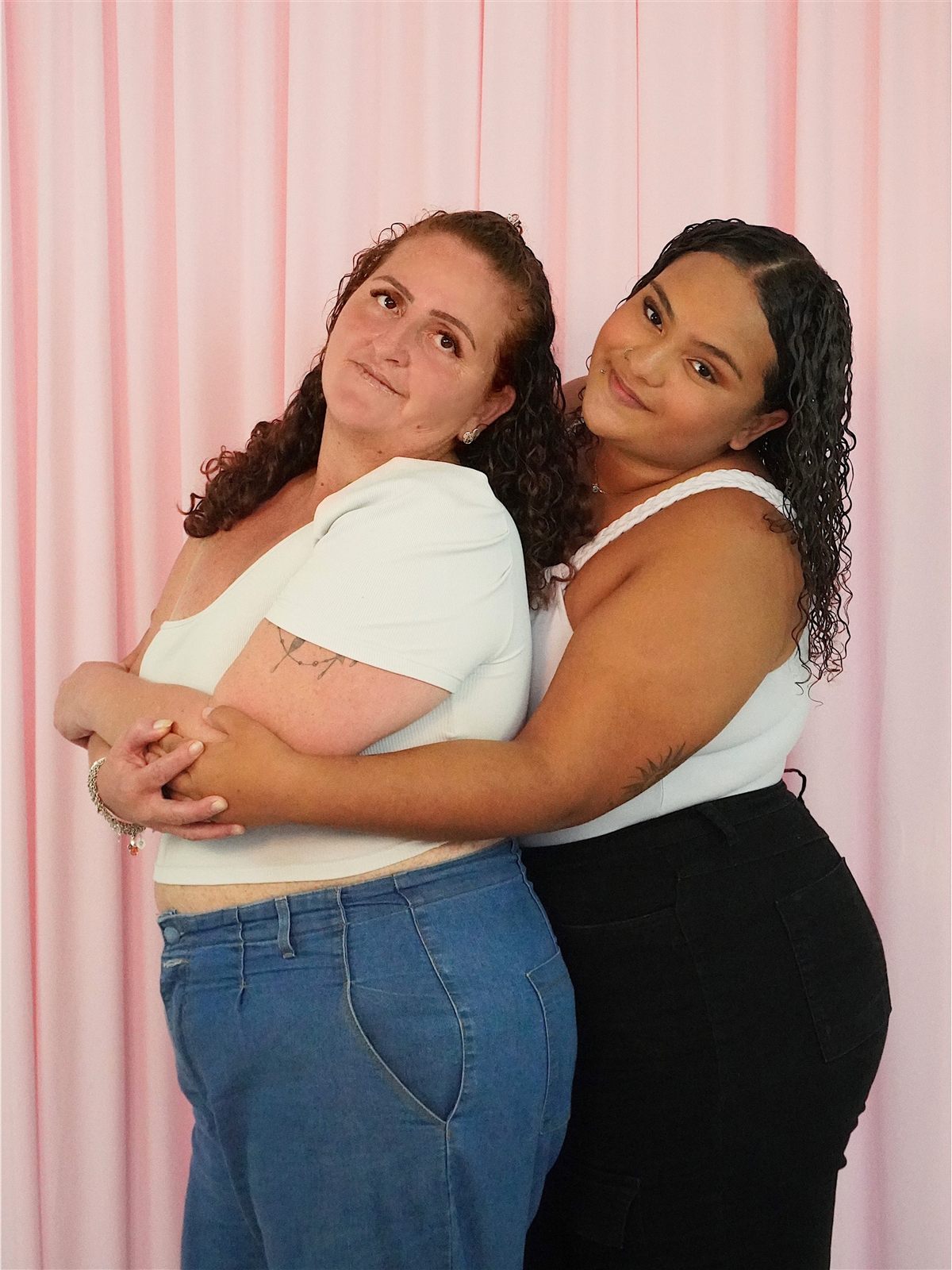 Mae e filha em ensaio da FlexPe